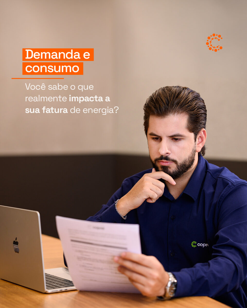 Demanda, consumo e os impactos na fatura de energia